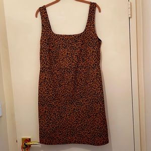 Animal print dress or tunic